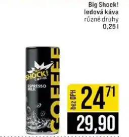 Jip BIG SHOCK! Ledová káva nabídka