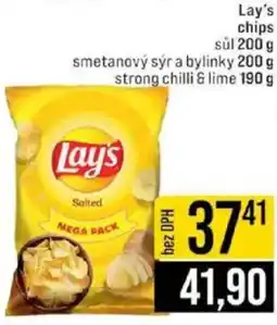 Jip LAY'S Chips nabídka