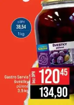 Jip Gastro servis švestky nabídka