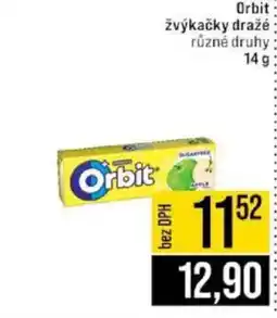 Jip ORBIT Žvýkačky dražé nabídka