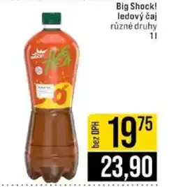 Jip BIG SHOCK! Ledový čaj nabídka