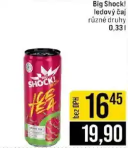 Jip BIG SHOCK! Ledový čaj nabídka