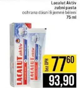 Jip Lacalut aktiv zubní pasta nabídka