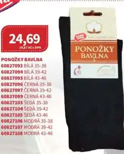 Kubík potraviny Ponožky bavlna nabídka