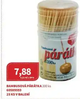 Kubík potraviny Bambusová párátka nabídka