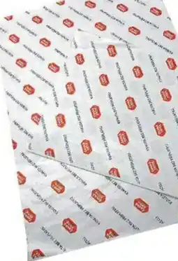 Kubík potraviny Papír balicí s potiskem nabídka