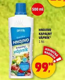 Penny Market HNOJIVO KAPALNÝ VÁPNÍK, 1 ks nabídka