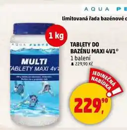Penny Market TABLETY DO BAZÉNU MAXI 4V1, 1 balení nabídka