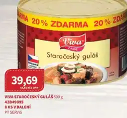 Kubík potraviny Viva staročeský guláš nabídka