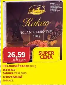 Kubík potraviny Holandské kakao nabídka