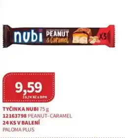 Kubík potraviny Tyčinka nubi nabídka