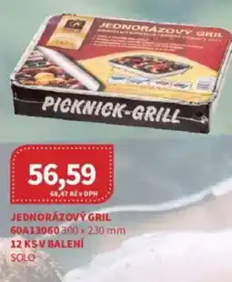 Kubík potraviny Jednorazový gril nabídka