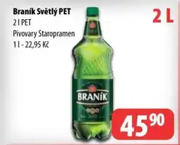Partner Maloobchodní síť BRANIK Světlý pet nabídka