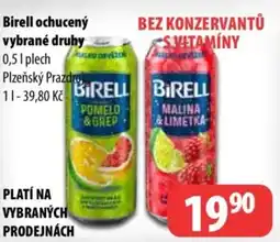 Partner Maloobchodní síť BIRELL Ochucený vybrané druhy nabídka