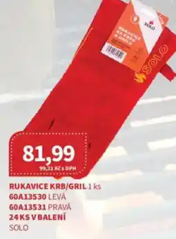 Kubík potraviny Rukavice krb/gril nabídka