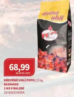 Kubík potraviny Dřevěné uhlí pepo nabídka