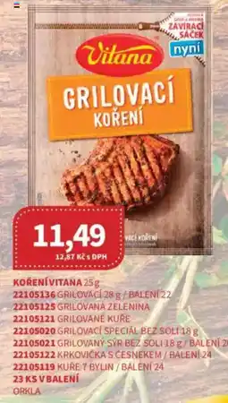 Kubík potraviny Koření vitana nabídka