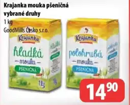 Partner Maloobchodní síť KRAJANKA Mouka pšeničná vybrané druhy nabídka