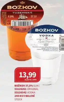 Kubík potraviny Božkov 37,5% nabídka