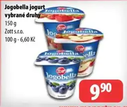Partner Maloobchodní síť JOGOBELLA Jogurt vybrané druhy nabídka