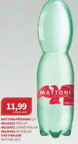 Kubík potraviny Mattoni přírodní nabídka
