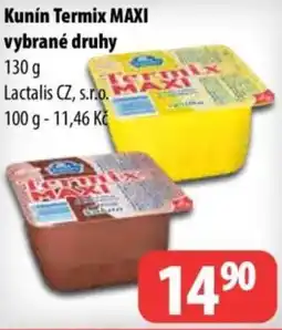 Partner Maloobchodní síť Kunín termix maxi vybrané druhy nabídka