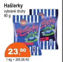 COOP DISKONT Hašlerky nabídka