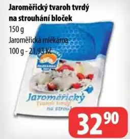 Partner Maloobchodní síť Jaroměřický tvaroh tvrdý na strouhání bloček nabídka