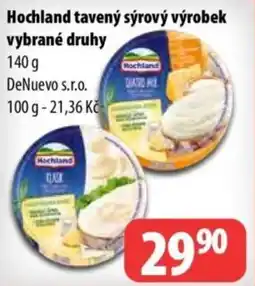 Partner Maloobchodní síť Hochland tavený sýrový výrobek vybrané druhy nabídka