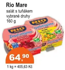 COOP DISKONT Rio Mare salát s tuňákem nabídka