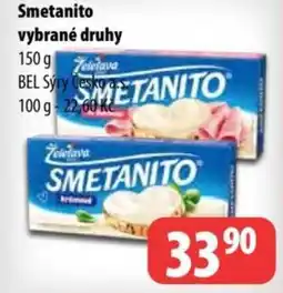Partner Maloobchodní síť SMETANITO Vybrané druhy nabídka
