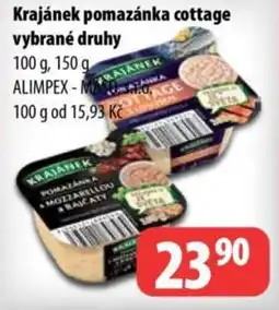 Partner Maloobchodní síť Krajánek pomazánka cottage vybrané druhy nabídka