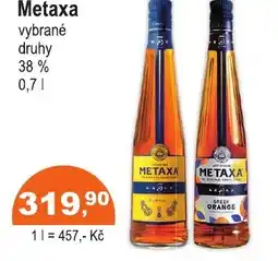 COOP DISKONT Metaxa nabídka