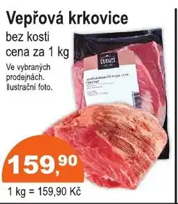 COOP DISKONT Vepřová krkovice bez kosti nabídka