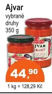 COOP DISKONT Ajvar nabídka
