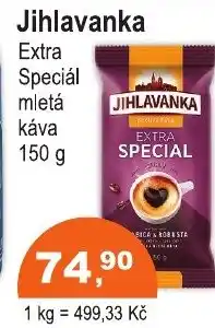 COOP DISKONT Jihlavanka Extra Speciál mletá káva nabídka