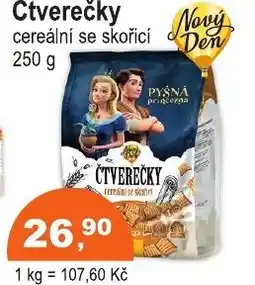 COOP DISKONT Čtverečky cereální se skořicí nabídka