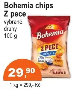 COOP DISKONT Bohemia chips Z pece nabídka