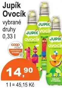 COOP DISKONT Jupík Ovocík nabídka