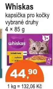 COOP DISKONT Whiskas kapsička pro kočky nabídka