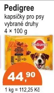 COOP DISKONT Pedigree kapsičky pro psy nabídka