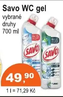 COOP DISKONT Savo WC gel nabídka