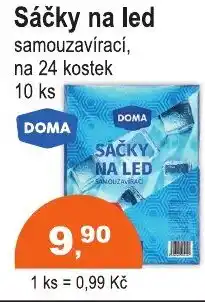 COOP DISKONT DOMA Sáčky na led nabídka