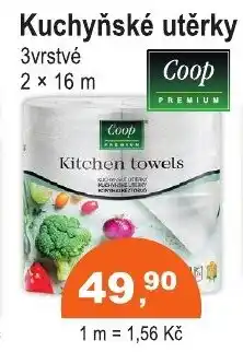 COOP DISKONT Coop Kuchyňské utěrky nabídka