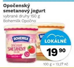 Konzum Opočenský smetanový jogurt nabídka