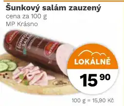 Konzum Šunkový salám zauzený nabídka