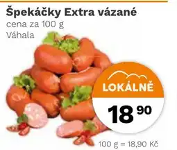 Konzum Špekáčky Extra vázané nabídka