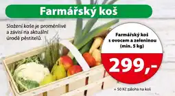 Konzum Farmářský koš s ovocem a zeleninou nabídka