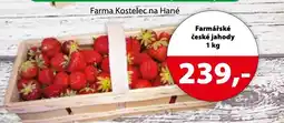 Konzum Farmářské české jahody nabídka