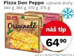Konzum Pizza Don Peppe nabídka